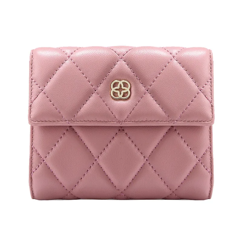 Женский кошелек из овечьей кожи с небольшим ароматом MOOD простой складной