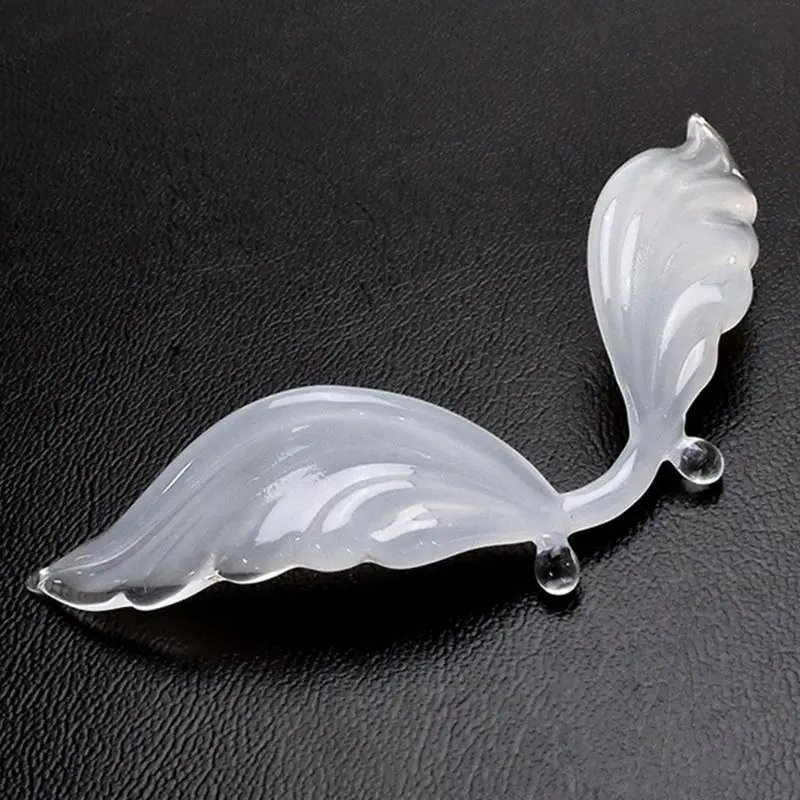 

W3JD English Calligraphy Swan Vintage Handmade Glass Dip Pen With 2 Inks Gift Box For Writing Stationery Fountain Pens