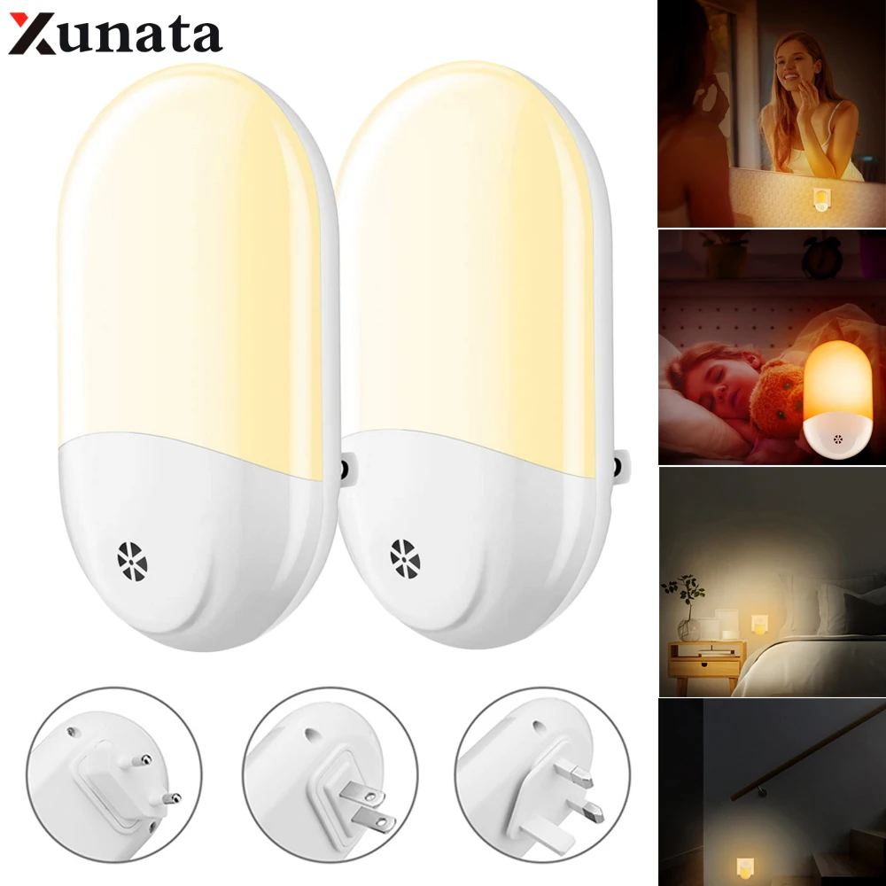 1 шт. теплый белый умный светильник с управлением Ночной ночник для дома гостиной