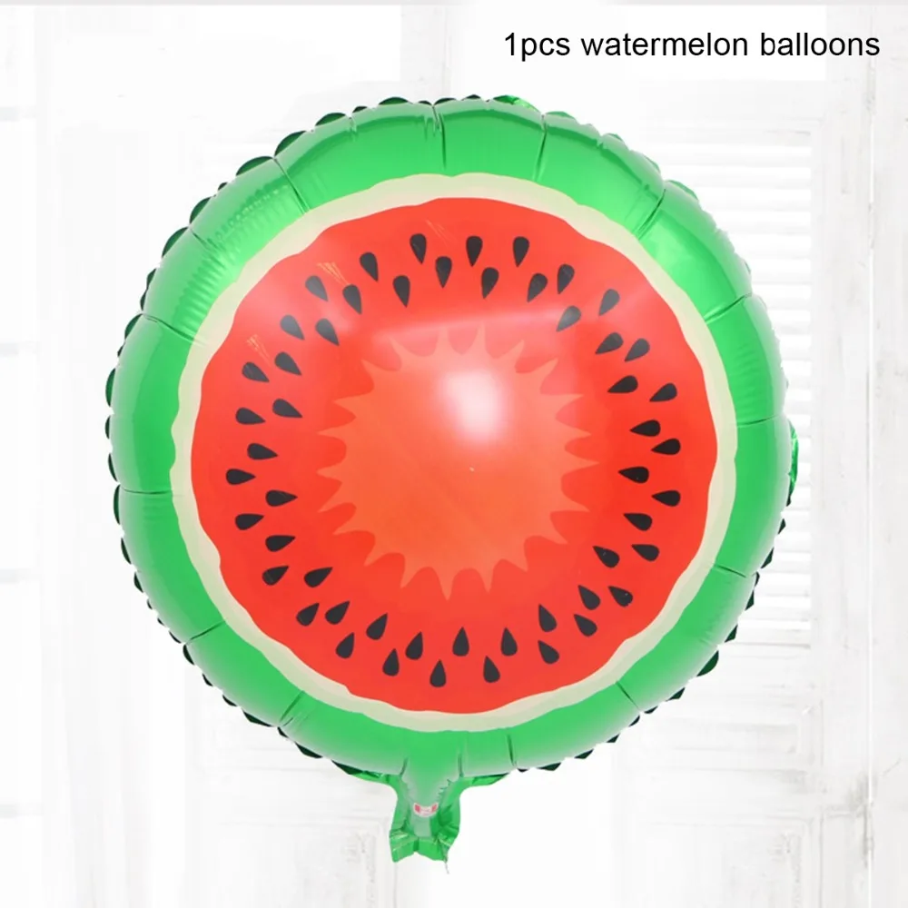 Фруктовый гелиевый воздушный шар покрытый фольгой вечерние украшения на день