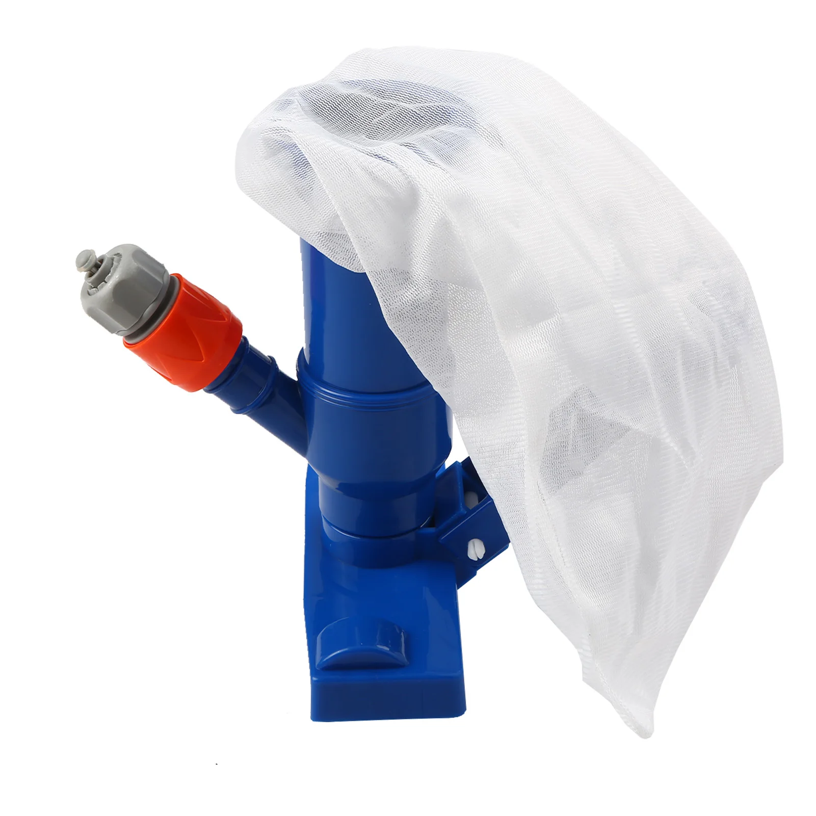

Pool Vacuum Jet Underwater Cleaner Brush with Clip Handle Drawstring Bag Removes Corners Debris Ideal Cleaning Tool