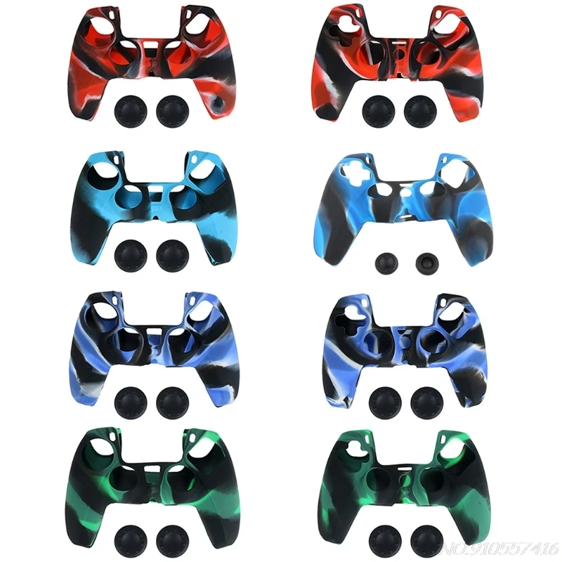 Камуфляж силиконовый чехол защитный джойстик для пальца монопод Антискользящая