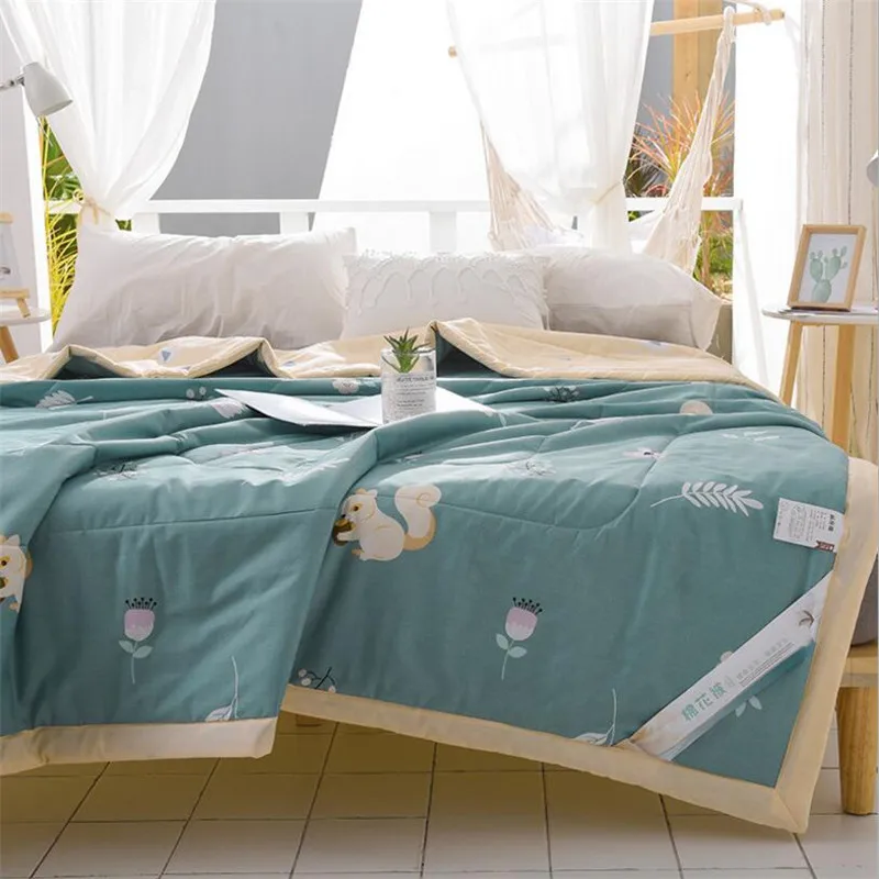 Одеяло для сна взрослых и детей степлер из хлопка моющееся одеяло охлаждение