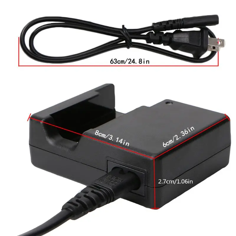 

MH-23 Battery Charger For Nikon D3000 D5000 D8000 D60 D40 D40X Camera