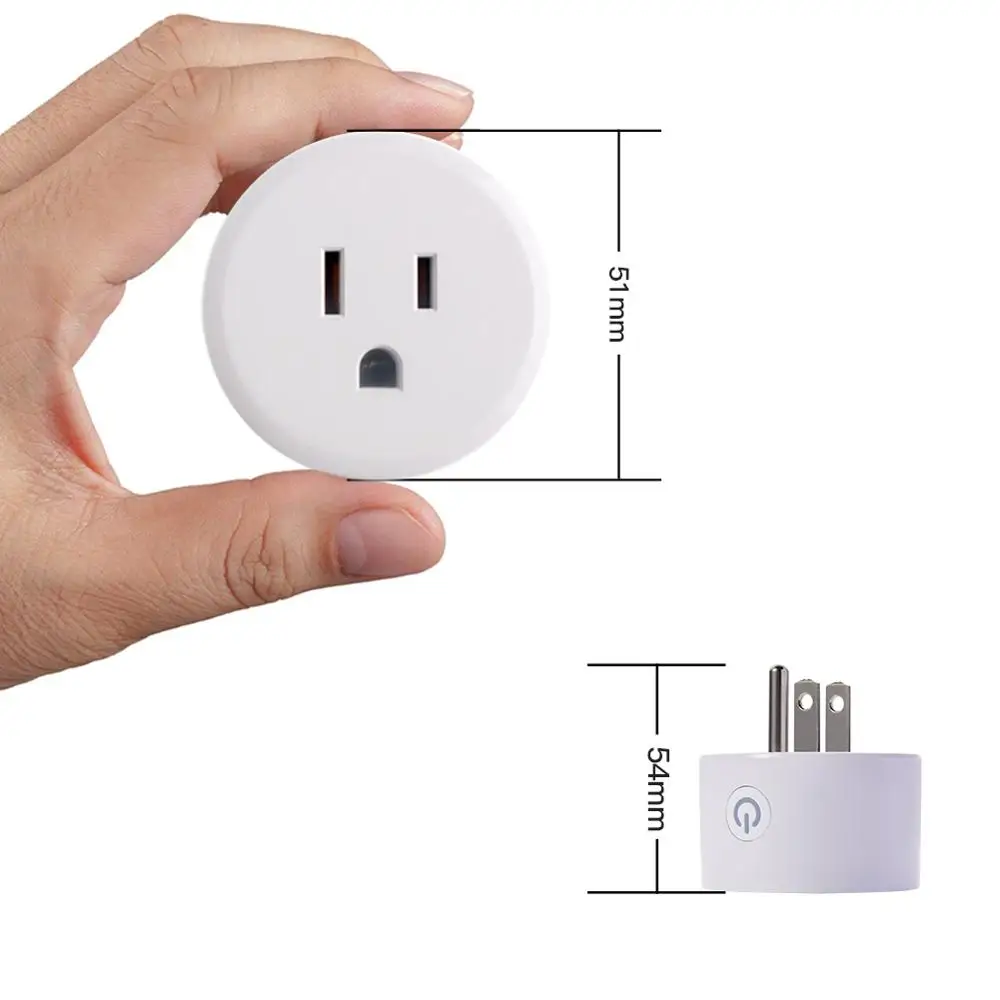 1/2/4 ПК для Siri делать Дома нам розетка Smart Plug Alexa/Google Assistant таймер гнездо не