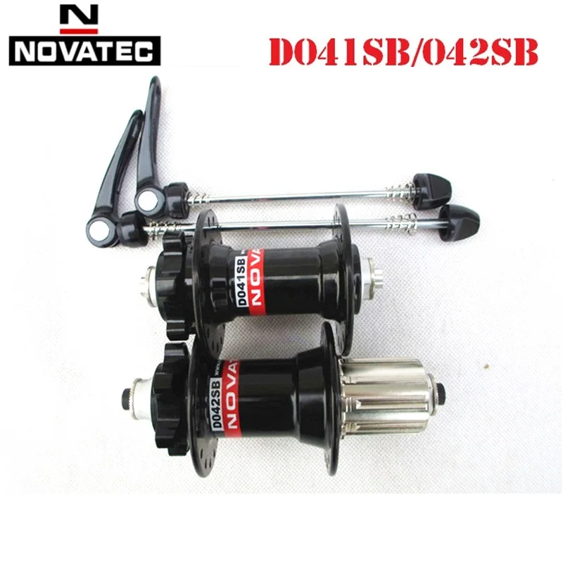 

Original NOVATEC D041SB D042SB Front Rear Bicycle Hub Set With Quick Release 32 Hole 100mm/135mm 8/9/10 Speed Cassette Freehub