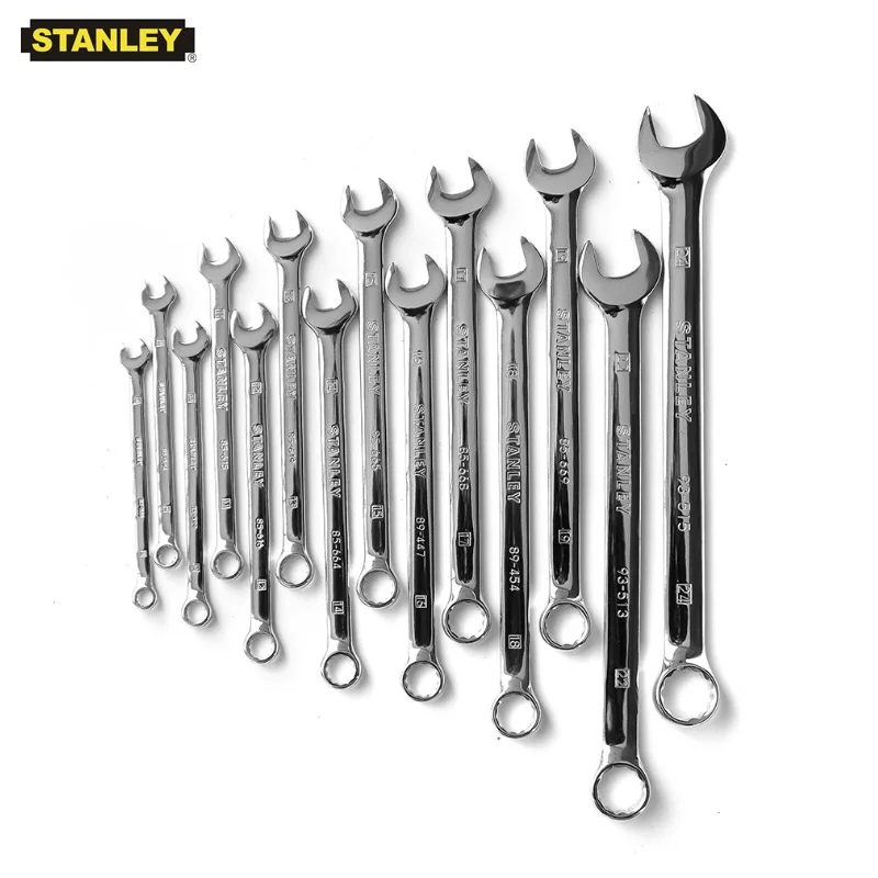 Stanley professional combination torque wrench metric 5.5/6/7/8/9/10/11/12/13/14/15/16/17/18/19 to 32 mm spanner mini big long