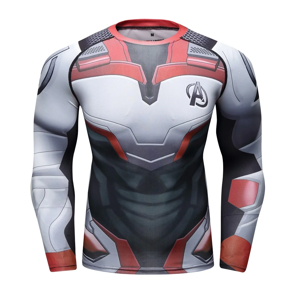 Спортивные лосины футболки мужская гоночная тренировка компрессон открытый для