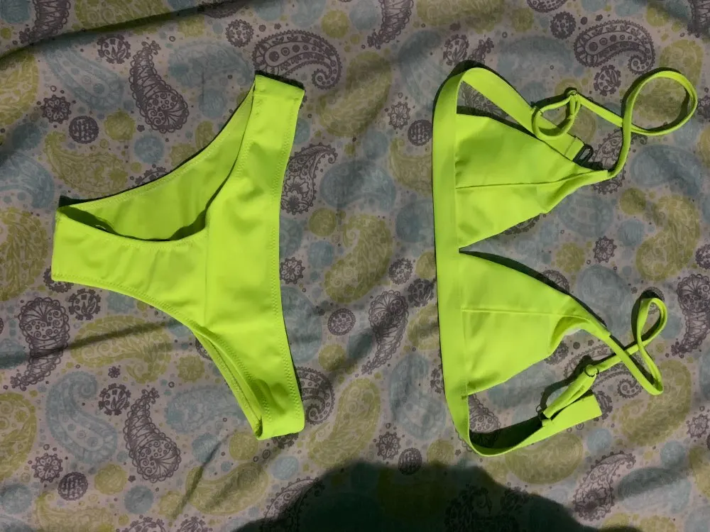 Сексуальный летний комплект бикини сексуальный бандажный купальник женский с