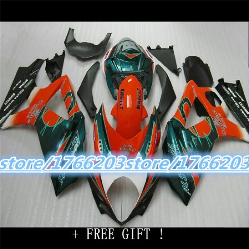 

multicolor ABS Injection Fairing Kits For Suzuki GSXR1000 K7 07-08 Year 2007 2008 GSXR-1000 K7 07 08 GSXR 1000 K7 Fairing