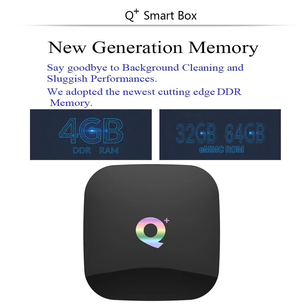 Procaja Q plus Q+ Allwinner H6 6K Qplus Android TV Box 9.0 4GB RAM 32GB/64GB QuadCore USB3.0 Playstore Youtube Wifi Set Top | Электроника