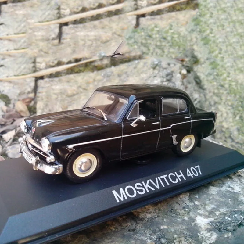 1/43 Россия москвич 407 металлическая модель эвакуатора автомобилей модель игрушки сплав винтажные классические Автомобильные Игрушки для коллекции/подарок/украшение