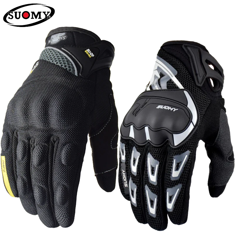 Мотоциклетные Перчатки дышащие гоночные перчатки для сенсорных экранов со