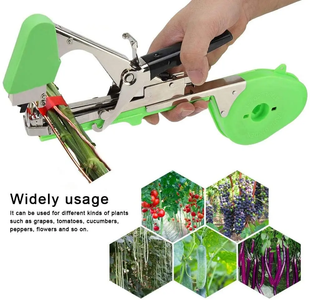 

Garden Tools Plant Tying Tapetool Tapener Machine Branch Hand Tying Machine Tapetool Tapener Packing Vegetable Stem Strapping
