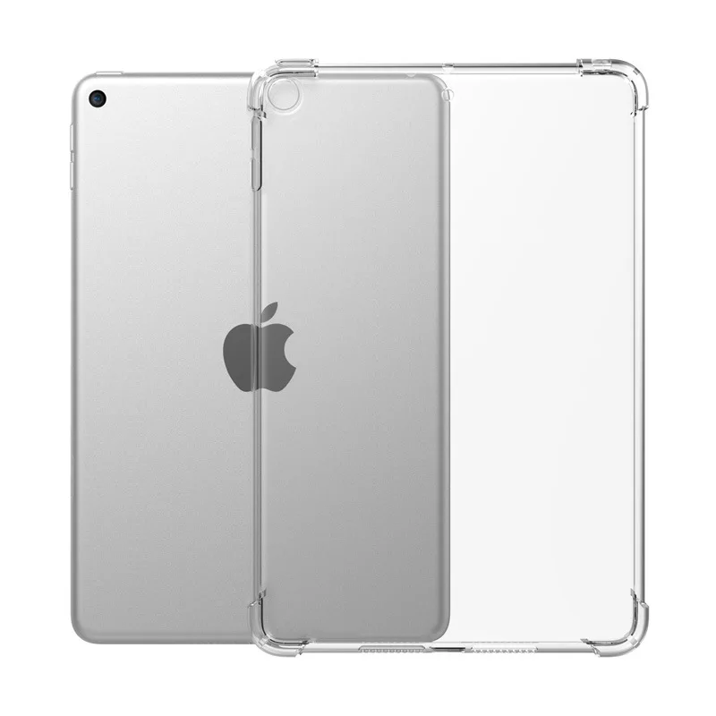 Прозрачный чехол для iPad 9,7 2017 2018 Air 2 Air 1, силиконовый ударопрочный чехол из ТПУ для iPad 10,2 2019 Air 10,5 Pro 11 Mini 3/4/5