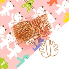 10 шт.кор. скрепки в форме листьев черепахи Kawaii Канцтовары ажурные закладки для офиса школьные принадлежности Принадлежности Набор письменных принадлежностей