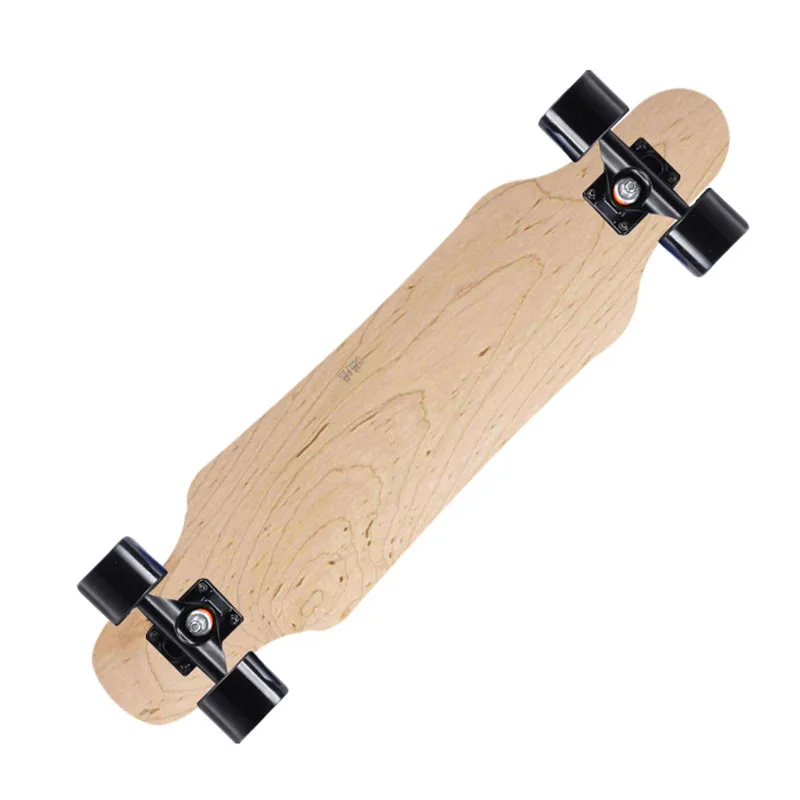 80 см клен длинная доска скейтборд танцевальная панель четыре колеса Скутер