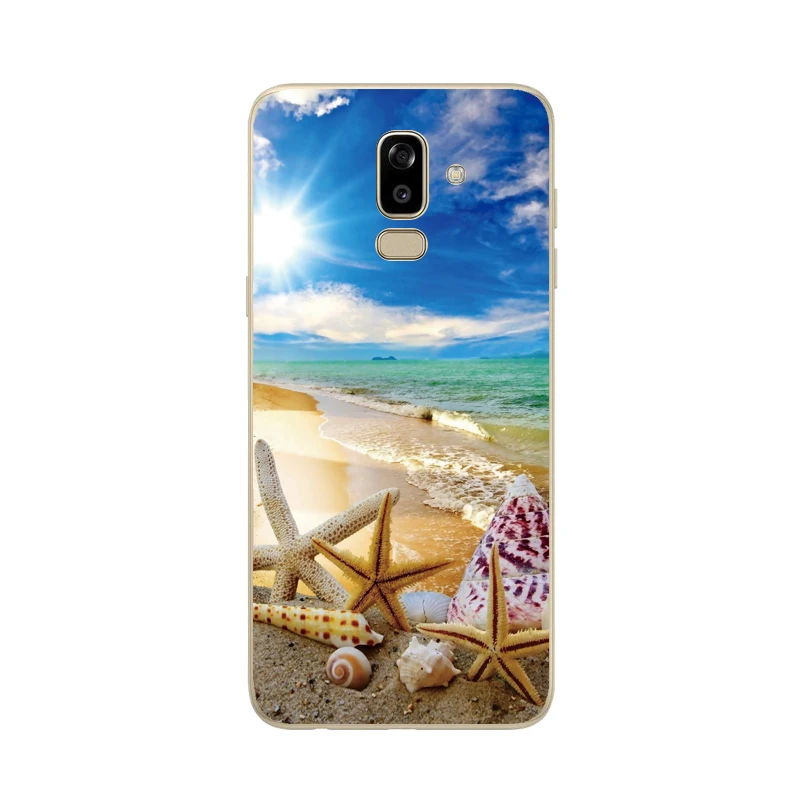 Чехол для samsung Galaxy J8 2018 чехол j810 j810f sm-j810f Силиконовая задняя крышка TPU Fundas телефона