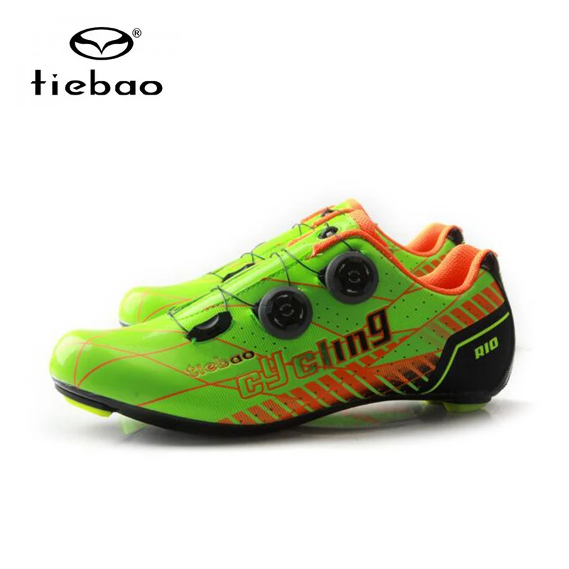 TIEBAO sapatilha ciclismo men road bike shoes carbon fiber cycling sneakers self-locking breathable ultralight Athletic | Спорт и