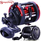 Катушка для спиннинга, передаточное число Троллинговые Рыболовные катушки 3,8: 1, для морской и пресной воды