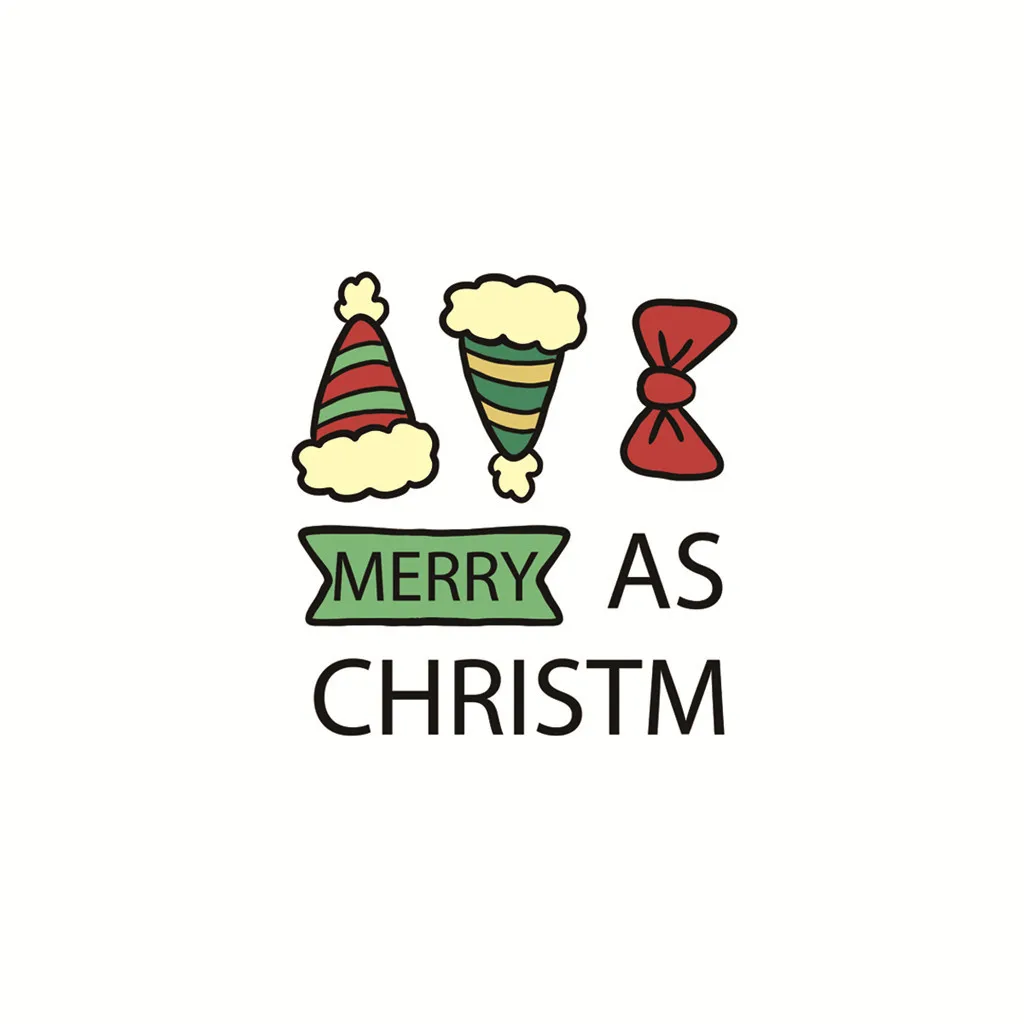 Рождественские креативные настенные наклейки для мобильного телефона с