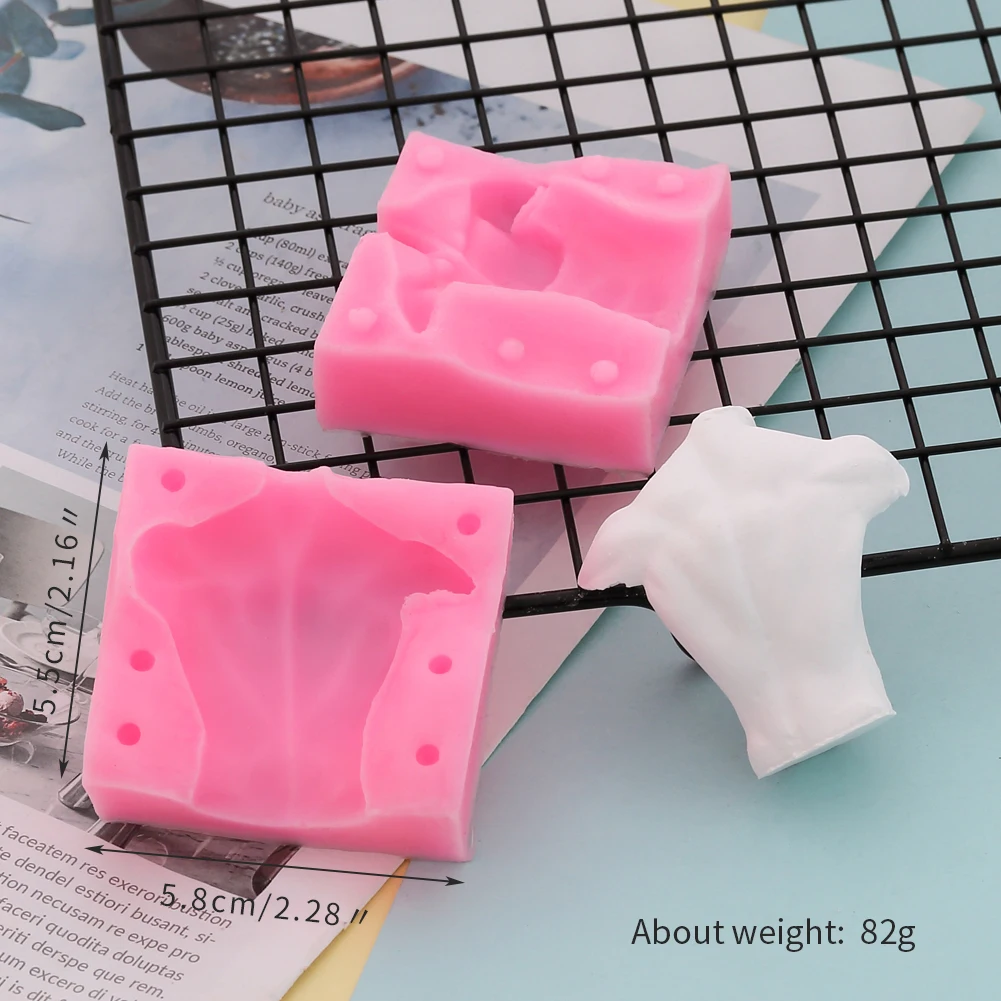 Кукла средства ухода за кожей 3D силиконовая форма для фонданов, шоколада для декорирования торта глины пресс-форма для мужские и женские DIY Инструменты для выпечки для свадьбы