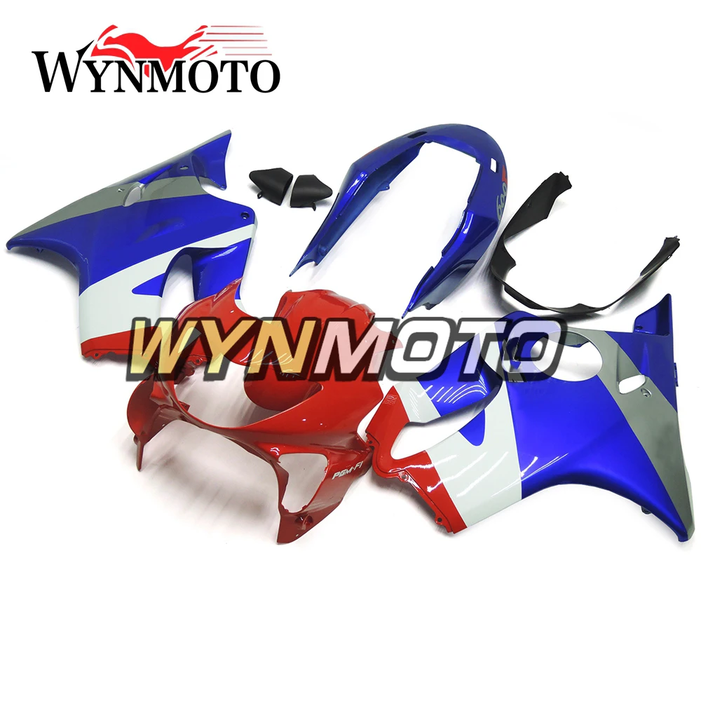 

Полный красный белый синий обтекатель для Honda CBR600 F4 1999 2000 F4 99 00 комплекты для Спортивного Велосипеда