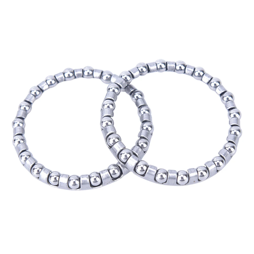 

2PCS Fork Bearing Bowl Rotating Parts Steel Electric Scooter Steering Vertical Rod Rotating Ball Steering Device Xiaomi M365/PRO