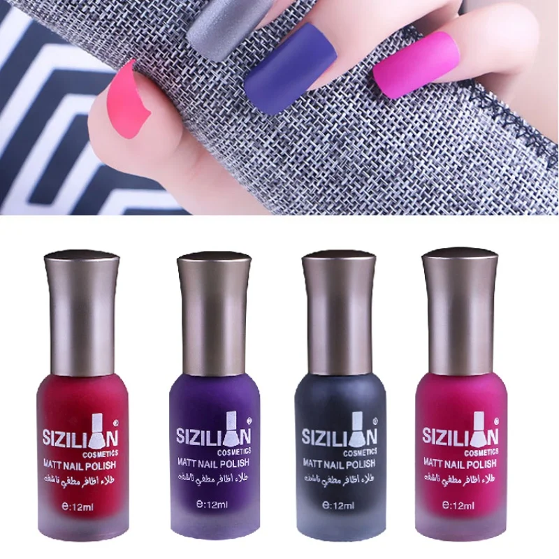 Лак для ногтей быстросохнущий матовый 12 мл | Красота и здоровье