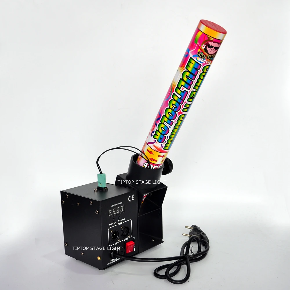 Gigertop TP T181B 2 простая модель одна съемка Конфетти Кэннон DMX управление мульти угол