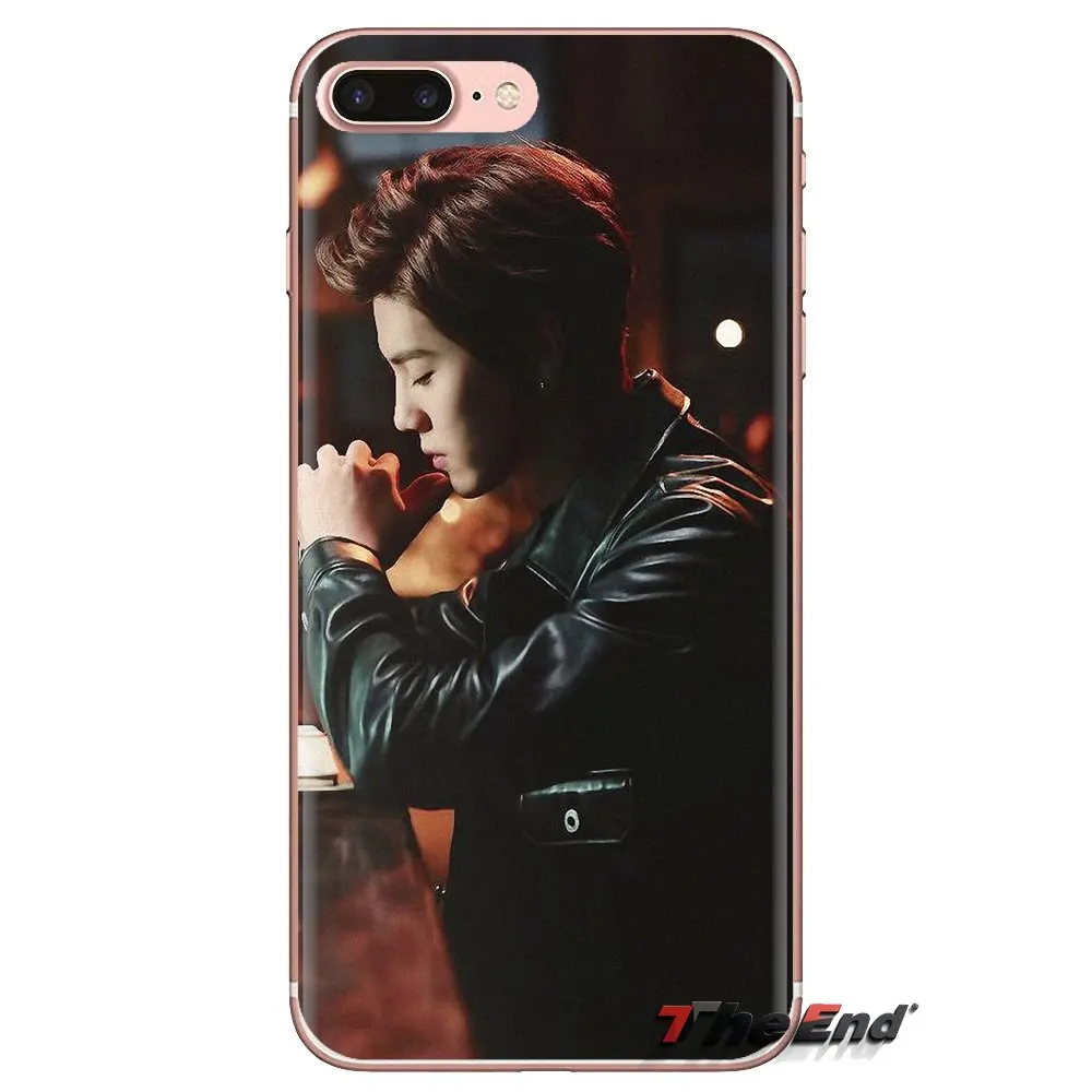 For Samsung Galaxy S3 S4 S5 Mini S6 S7 Edge S8 S9 S10 Plus Note 3 4 5 8 9 Transparent Soft Cases Cover Korea Team KPOP exo luhan |