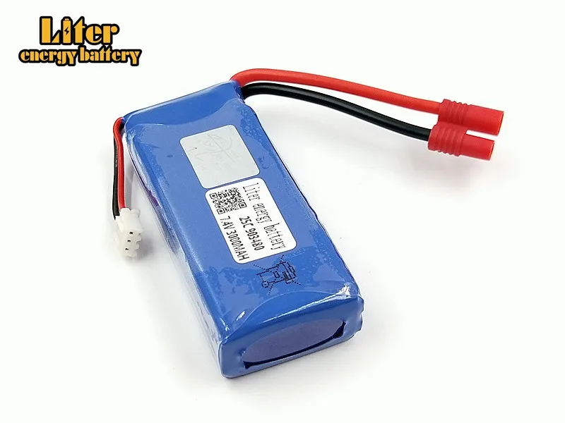 10pcs/lot 7.4V 3000mAh 903480 25c X8C X8W X8G quadrocopter high capacity lithium battery | Электроника