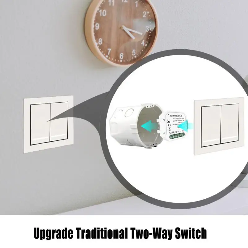 Новый 2 банды Way умный Домашний Светильник Wifi переключатель Diy выключатель модуль