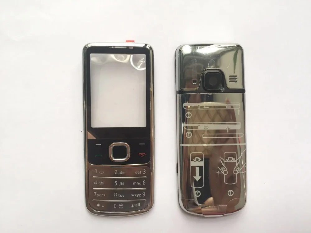 Yqwsyxl 100% Новинка для Nokia 6700 6700C металлическая полноразмерная передняя рамка +