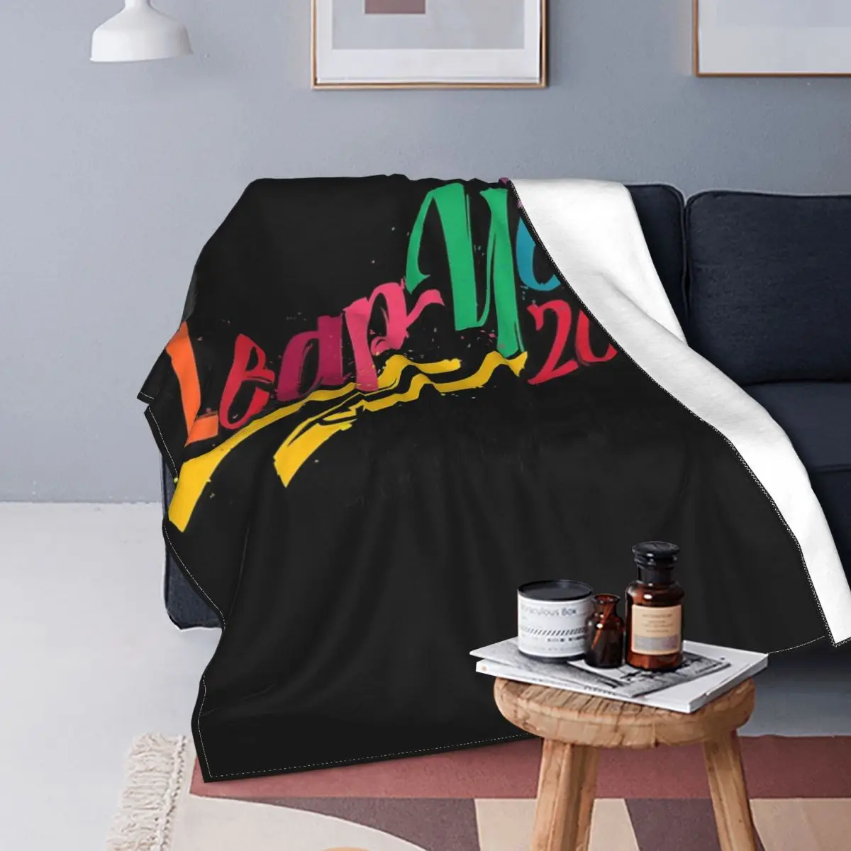 

Manta de muselina a cuadros para cama, colcha Kawaii, regalo de año bisiesto, edredón