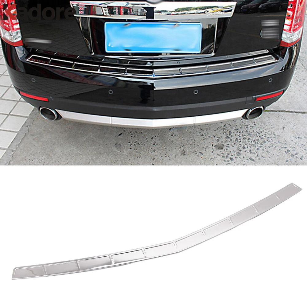 Внешний протектор для заднего бампера из нержавеющей стали Cadillac SRX 2010 2011 2012 2013 2014