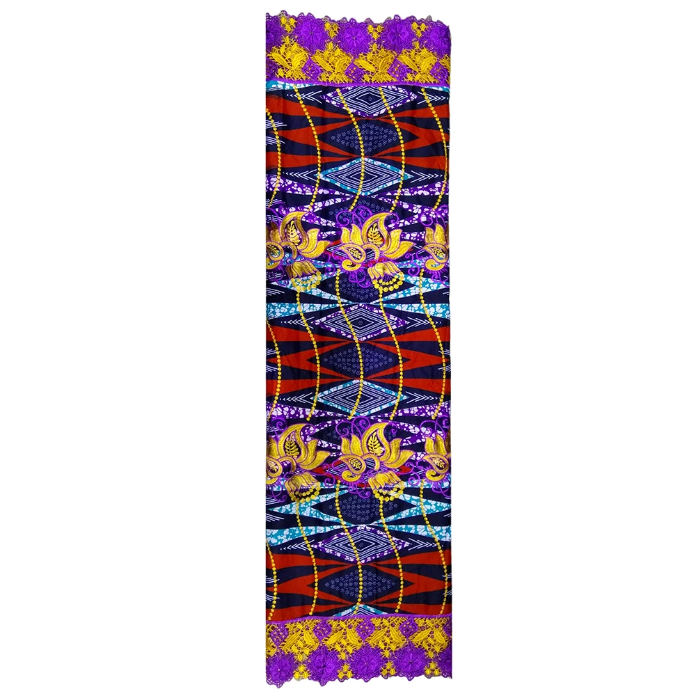 

Kwanzaa New Arrival African Lace Fabric Embroidery Lace Fabric For Party Dress