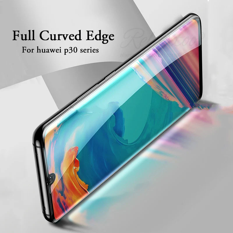 10D изогнутое закаленное стекло для huawei P30 pro Lite светильник Защита экрана для huawei huavei p 30 p30lite p30pro защитное стекло