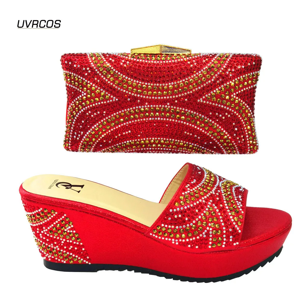 

Новое поступление, красный цвет, африканские женщины, подходящие к итальянскому дизайну, искусственные пятки на высоких каблуках для вечер...