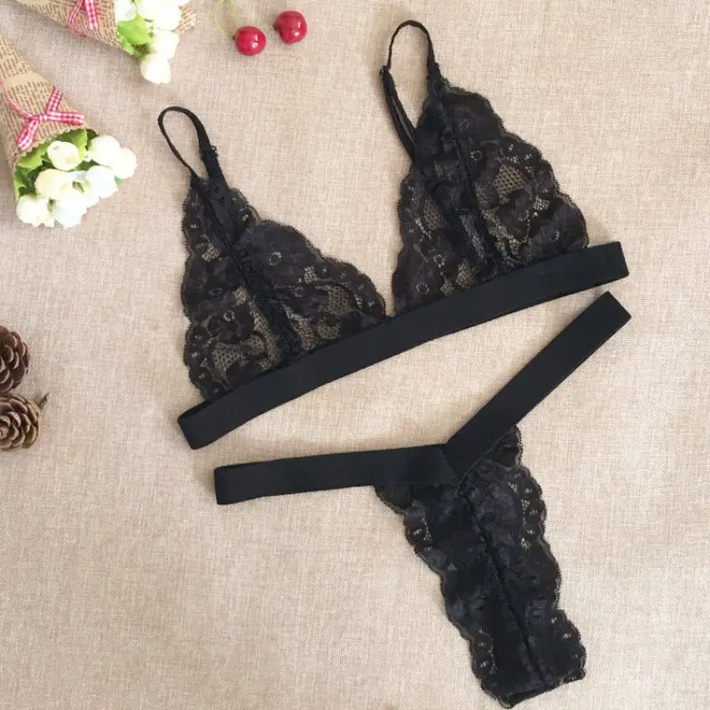 Сексуальное женское нижнее белье прозрачное бесшовное кружевное ночное Babydoll