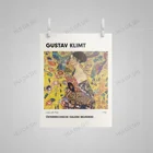 Постер Густава Климта, леди с веером, винтажный постер, дизайн интерьера, арт галереи, современное настенное искусство, несколько размеров, качественная печать