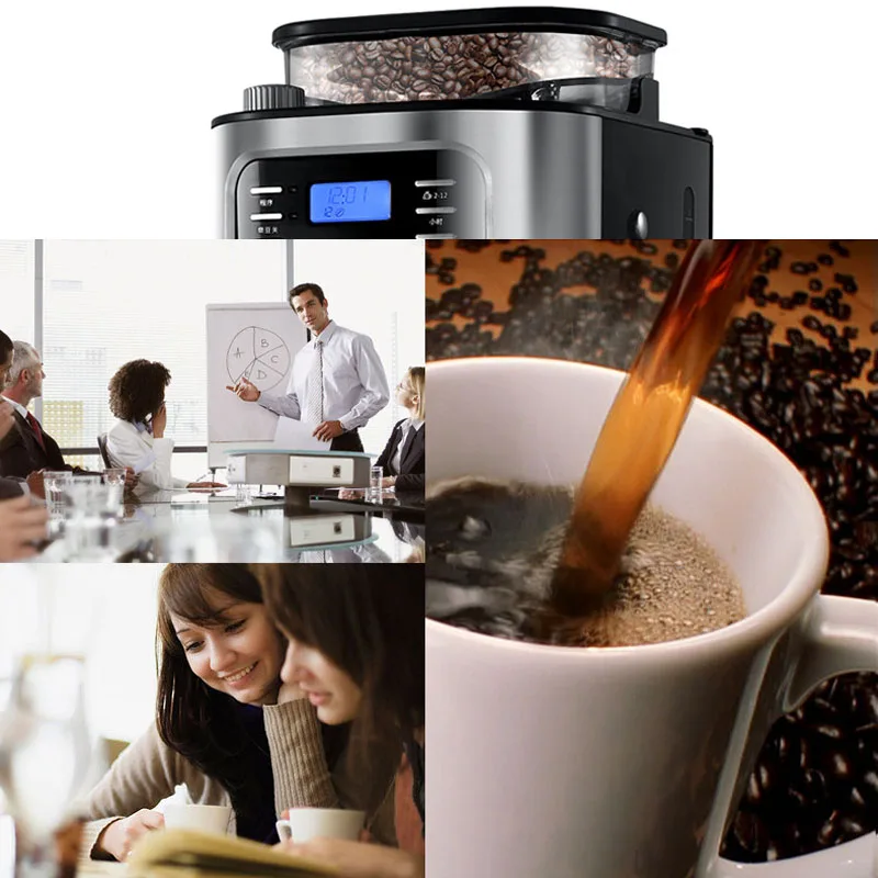 Все-в-одном Автоматическая кофемолка для кофемолки эспрессо американо мокко