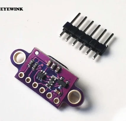VL53L0X module VL53L0X время полета(ToF) Лазерный диапазон датчик прорыва 940nm VL53L0XV2 лазерный дистанционный модуль IEC IIC - Цвет: VL53L0X module