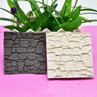 soil wall texture silicone mold for fondant chocolate epoxy sugarcraft mould pastry cupcake decorating kitchen accessories