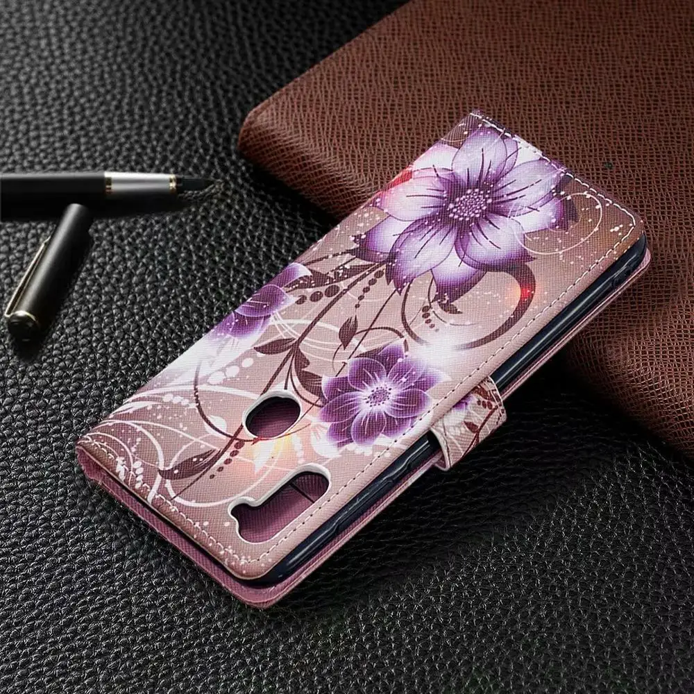 Кожаный чехол-бумажник с откидной крышкой для Samsung galaxy A10 A20E A30 A40 A50 A60 S10 S20 Plus чехол