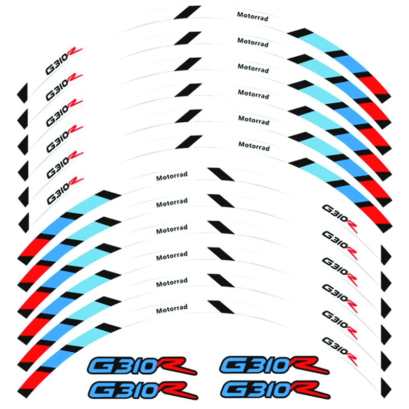Высококачественная наклейка на передние и задние колеса для мотоцикла внешний