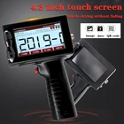 Портативный струйный принтер 12,7 мм, изменяемый QR-код партии, дата, номер, Дата истечения срока годности, этикетка, мобильная печатная машина