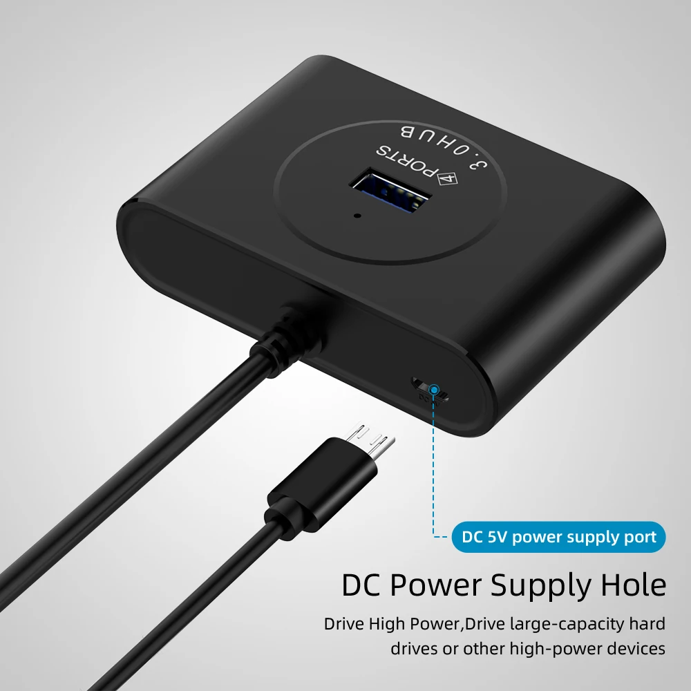 USB C концентратор USB 3,0 концентратор разветвитель несколько usb-хаб 5 Гбит/с высокоскоростной концентратор 3,0 мульти концентратор расширитель 4 порта концентратор для ПК ноутбук Настольный