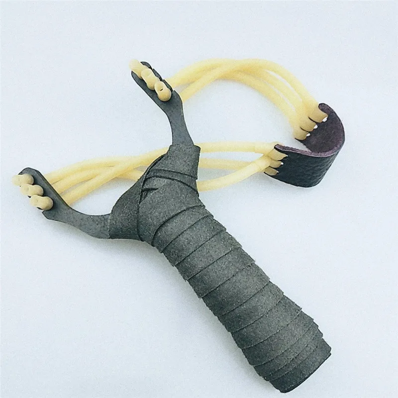 Новая охотничья Рогатка из титановой стали мощная резиновая повязка слинг