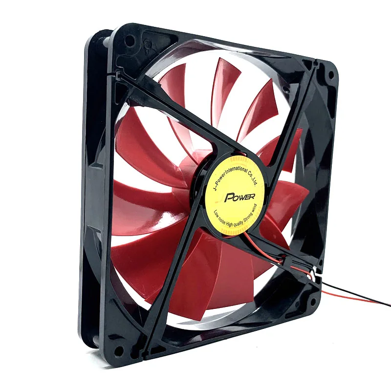

New Mute Quiet 140mm 14cm Computer PC Case Cabinets Cooling Fan,140X140X25mm Fluid Bearing DC 12V 0.24A 1500RPM Cooler